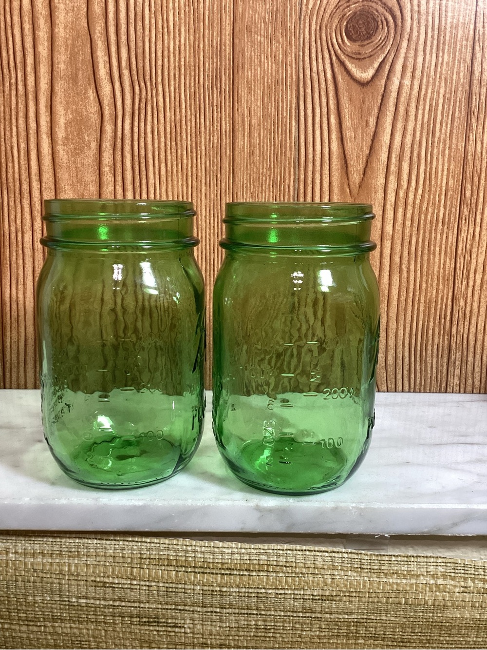 Ball Perfection Green Glass Mason Jars - Set of 2 100th Anniversary - Picture 6 of 6